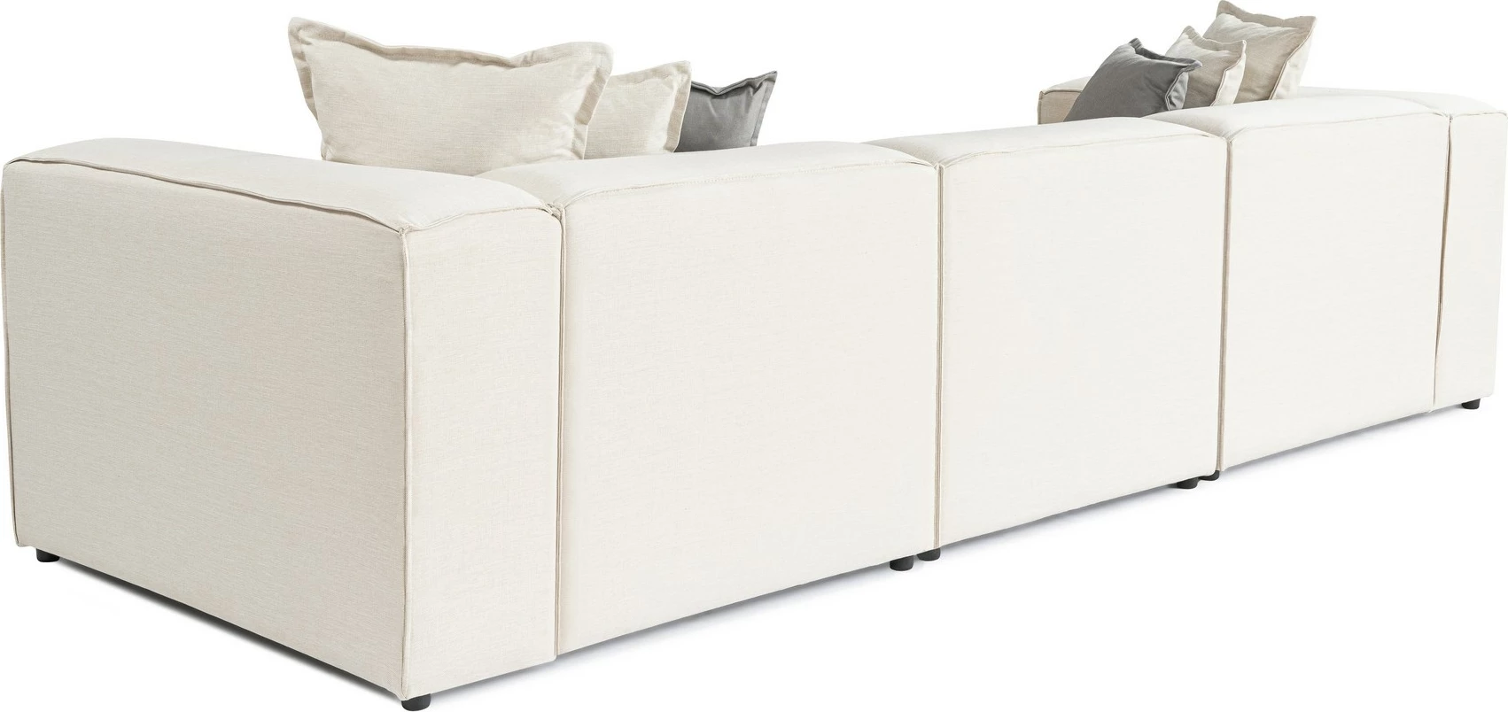 Kotna sedežna garnitura Frida 4, ecru, Atelier del Sofa