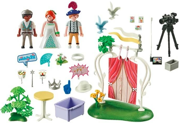 Foto kabina za poročne fotografije, Playmobil City Life 71367, 79 delov