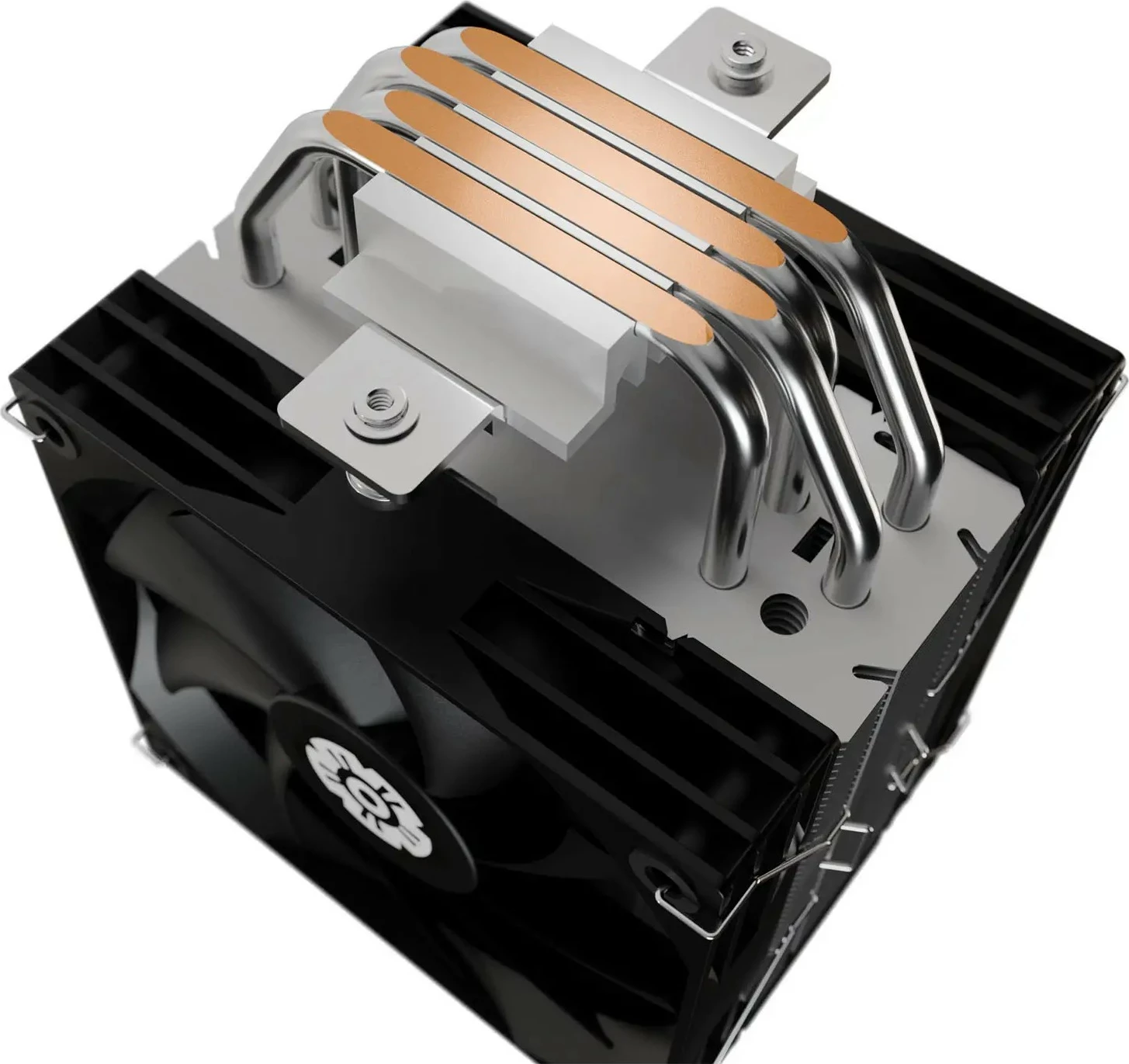 Zračno hlajenje Enermax ETS-T41, 2 ventilatorja, 120 mm, črno