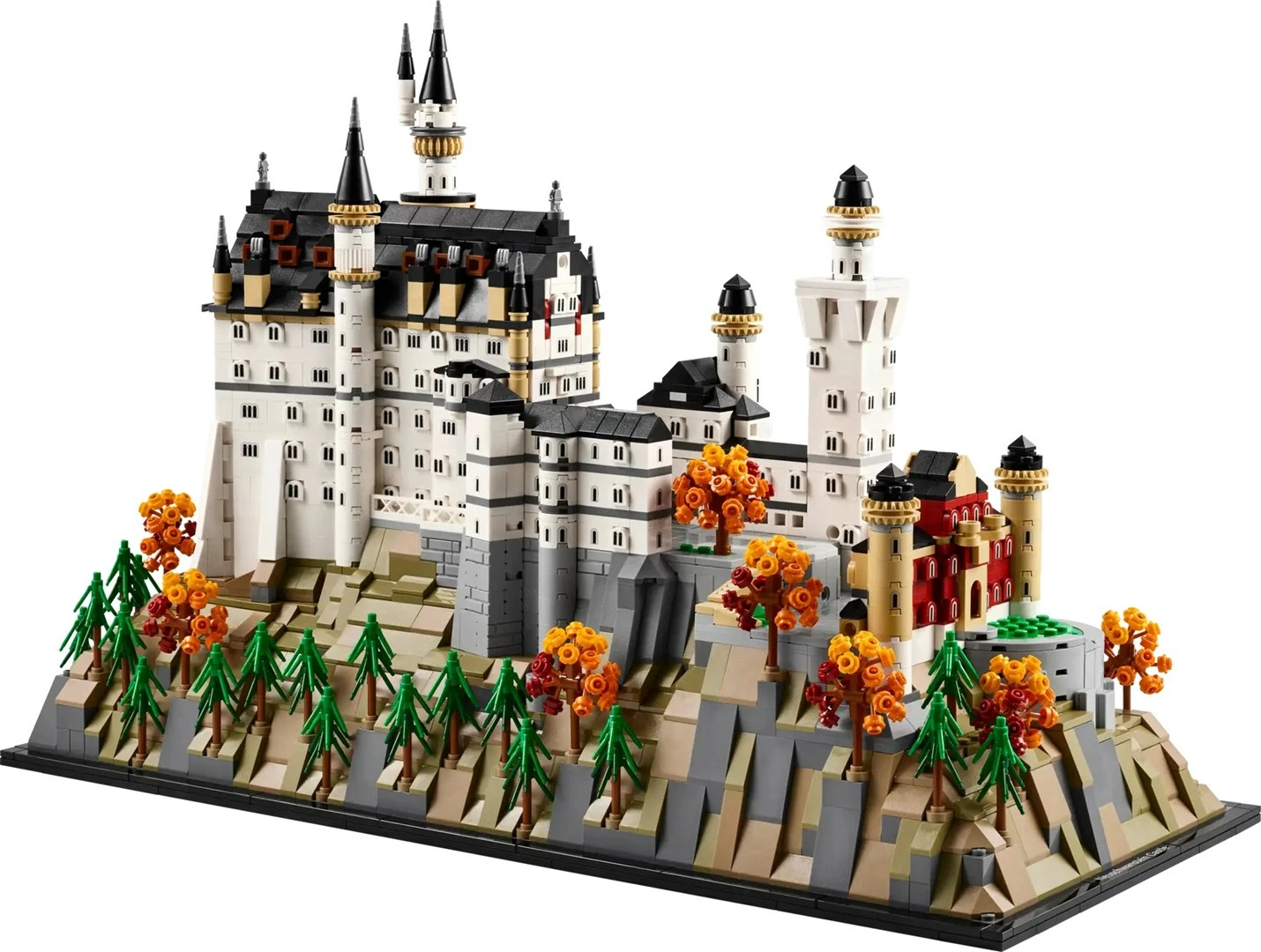 Model gradu Neuschwanstein, LEGO Architecture 21063, za odrasle