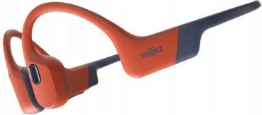 Slušalke s kostnim prevajanjem brezžične SHOKZ OpenSwim Pro, Bluetooth 5.2, rdeče