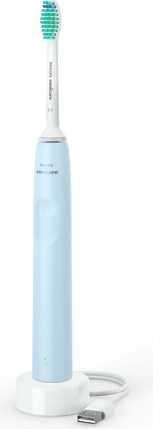 Sonična električna zobna ščetka, Philips 2100BL HX3651/12, modra