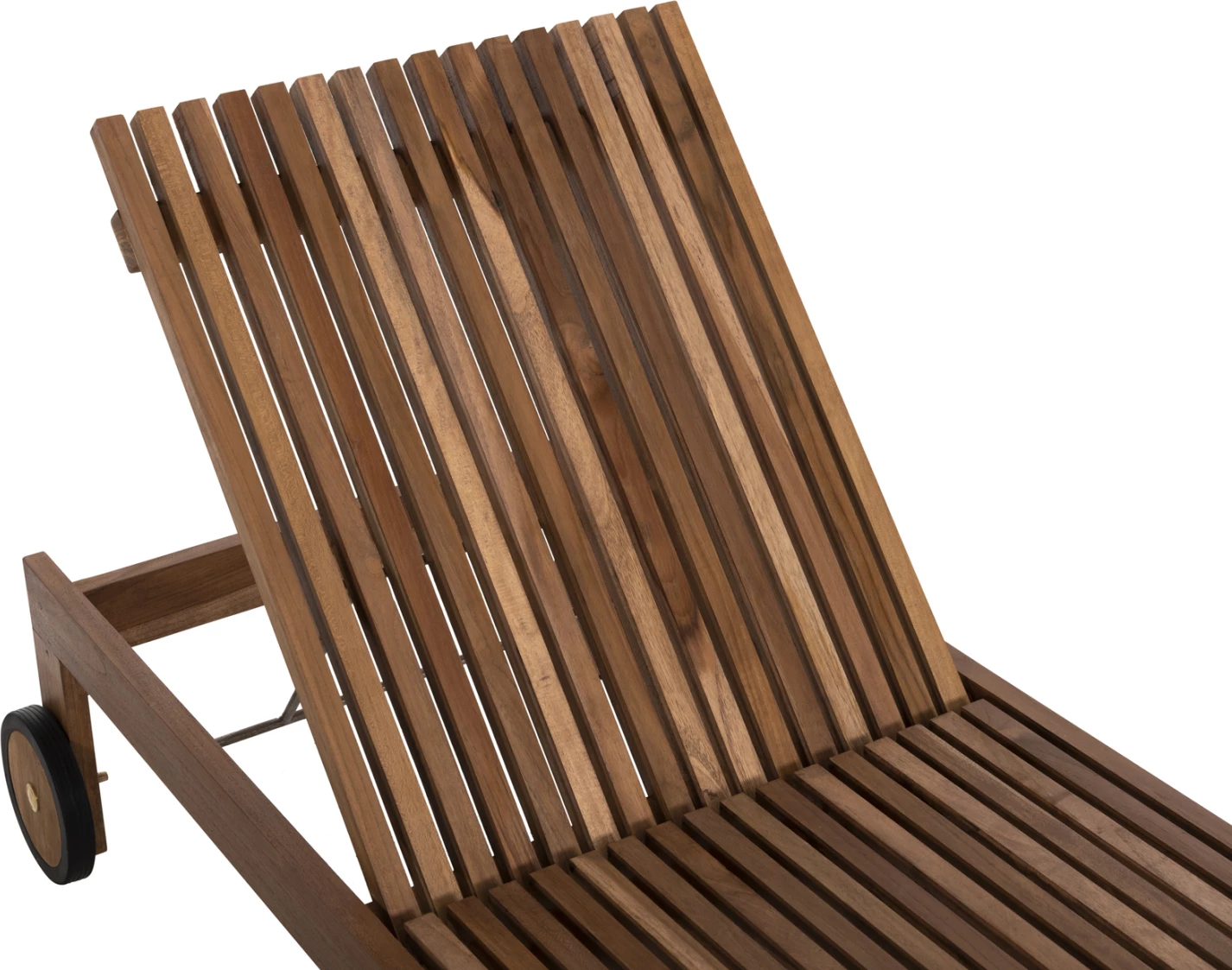 Ležalnik za sončenje LAGERTHA FH5963.11 iz tikovine v naravni barvi 200x65x102H cm