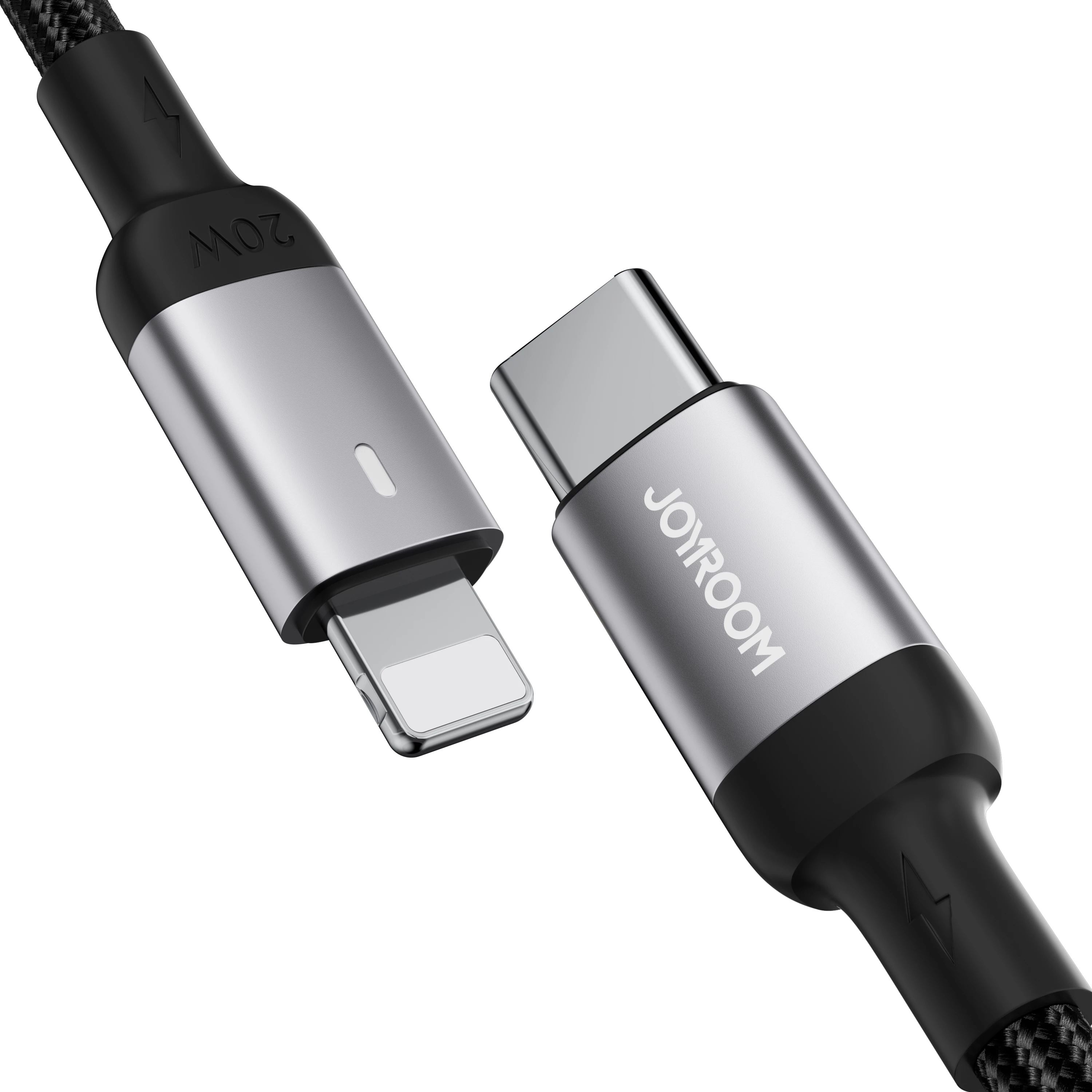 Kabel Joyroom Extraordinary Series A10, USB-C na Lightning, 1,2 m, 20 W, črn