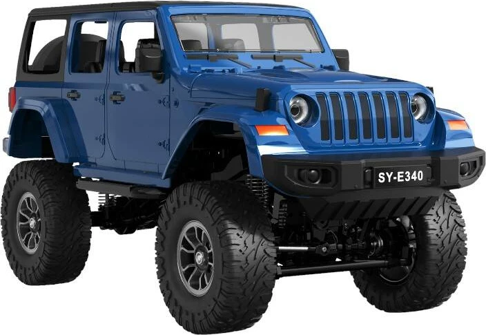 Terensko daljinsko vodeno vozilo Double Eagle Jeep Crawler Pro E340-003, 1:14, modro