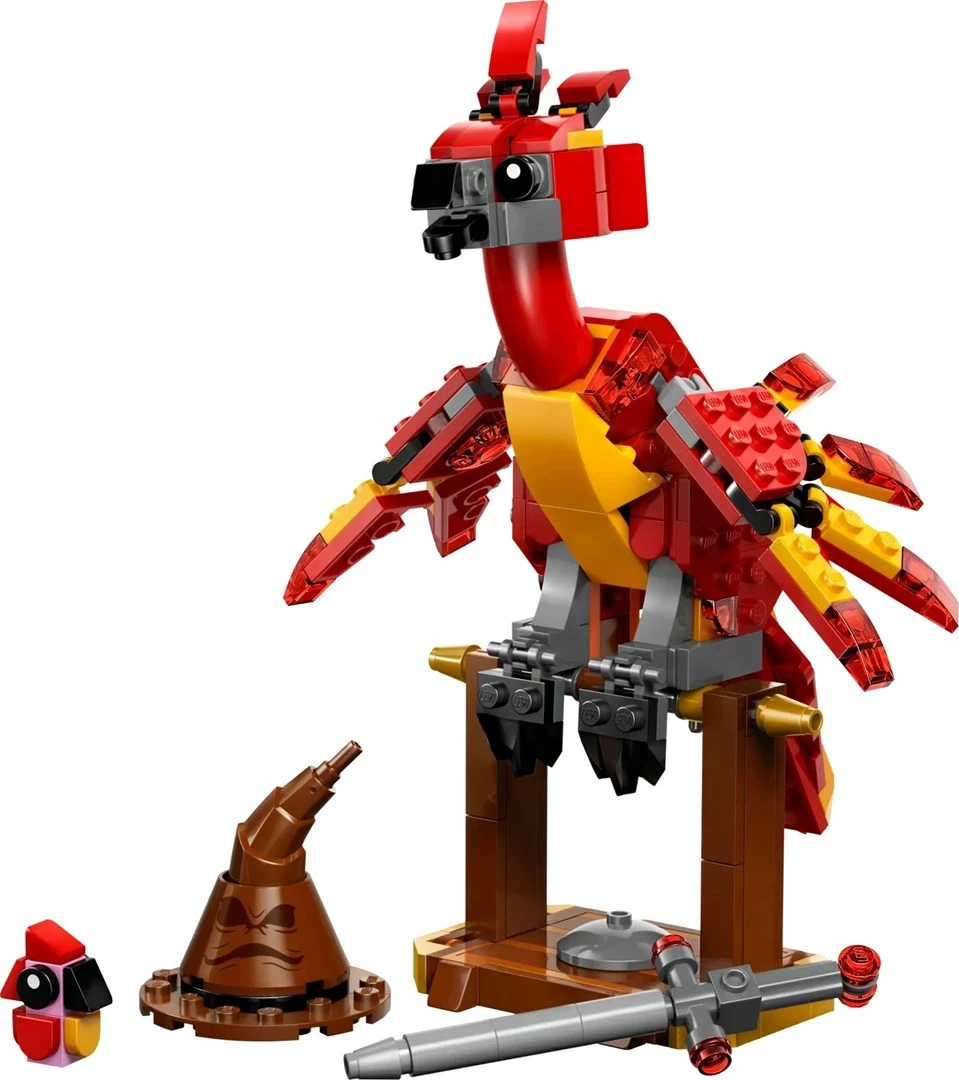 Figura feniksa Fawkes iz LEGO Harry Potter, 76448, 299 kosov
