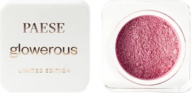 Senčilo za oči Glowerous Limited Edition Powder Gold Rose 1,5 g, Paese