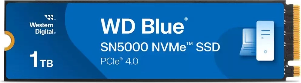 Visokozmogljiv notranji SSD, Western Digital Blue SN5000, 1 TB, M.2