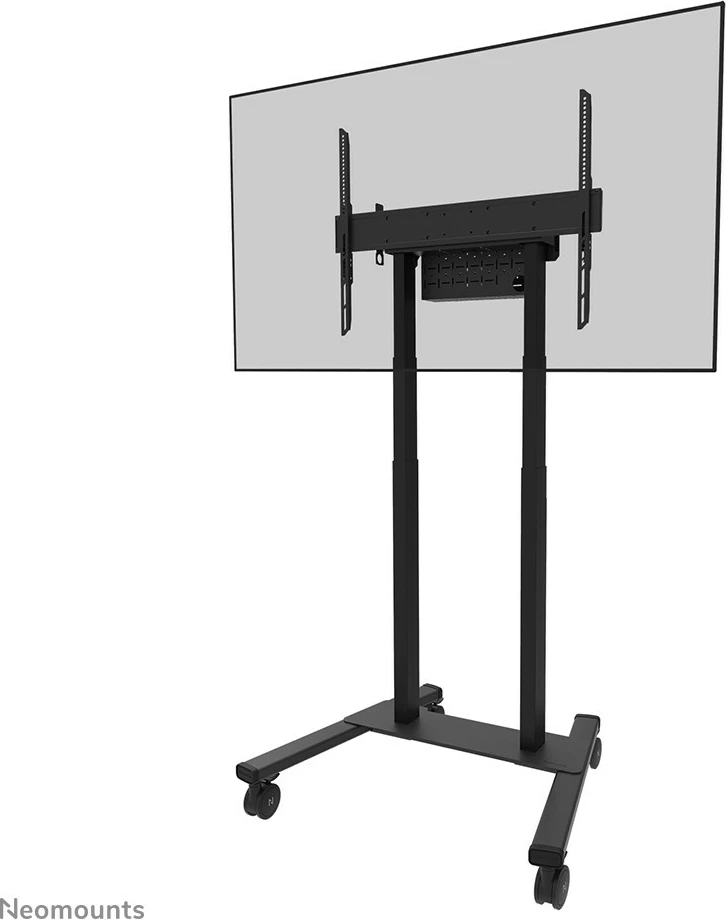Motorni talni stojalo za zaslon Neomounts FL55-875BL1, 100", 110 kg, črno