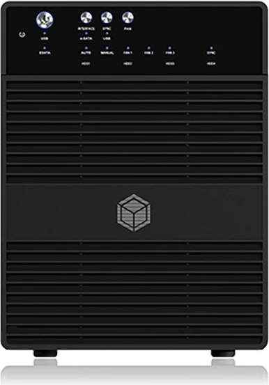 Zunanja 4x 3,5" ohišje za HDD, ICY BOX IB-3640SU3, USB 3.2 Gen 1, eSATA, črno