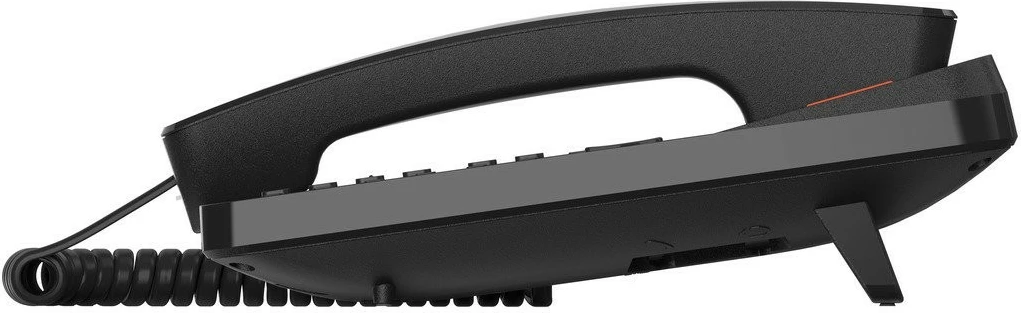 Namizni telefon s kablom, LCD zaslon, črn, Gigaset Desk600