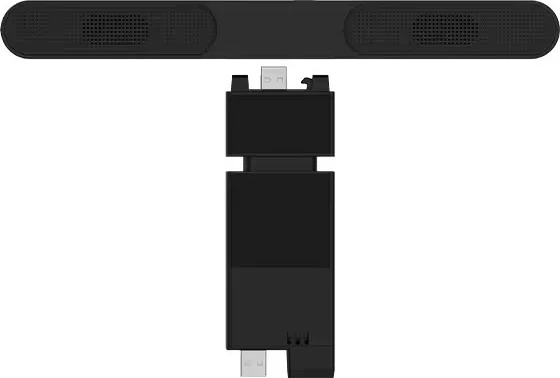 Zvočnik (soundbar) za monitor Lenovo ThinkVision MS30, 4XD1K97400, 4 W, USB, črn