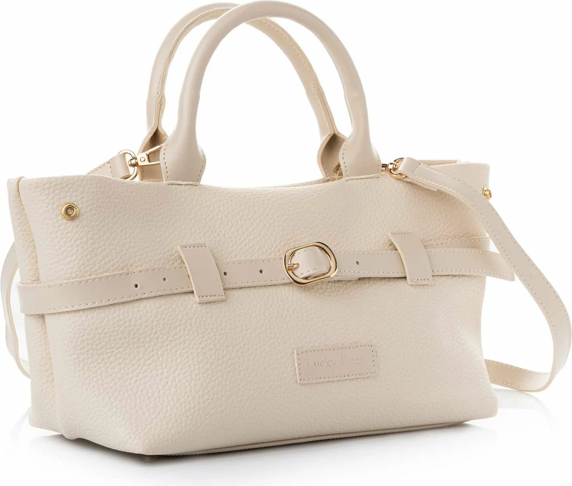 Torba čez ramo Grace Mini, Lucky Bees, kremna
