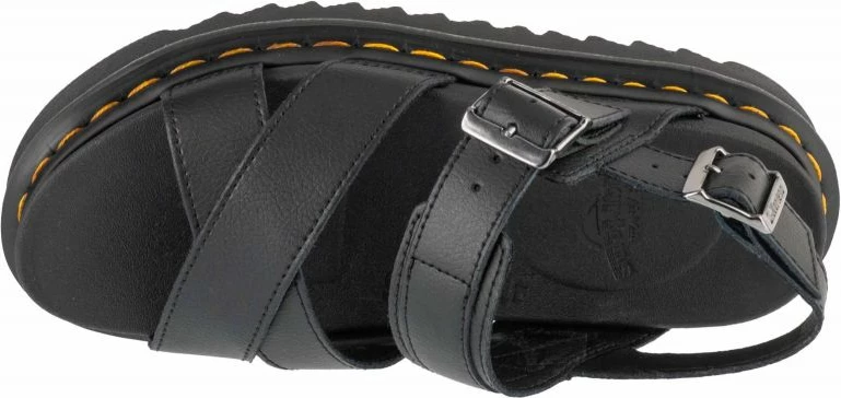 Sandali z robustno platformo, Dr. Martens, črni