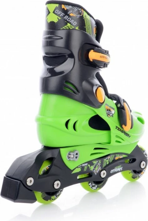 Otroški rolerji Tempish za deklice, črni in zeleni