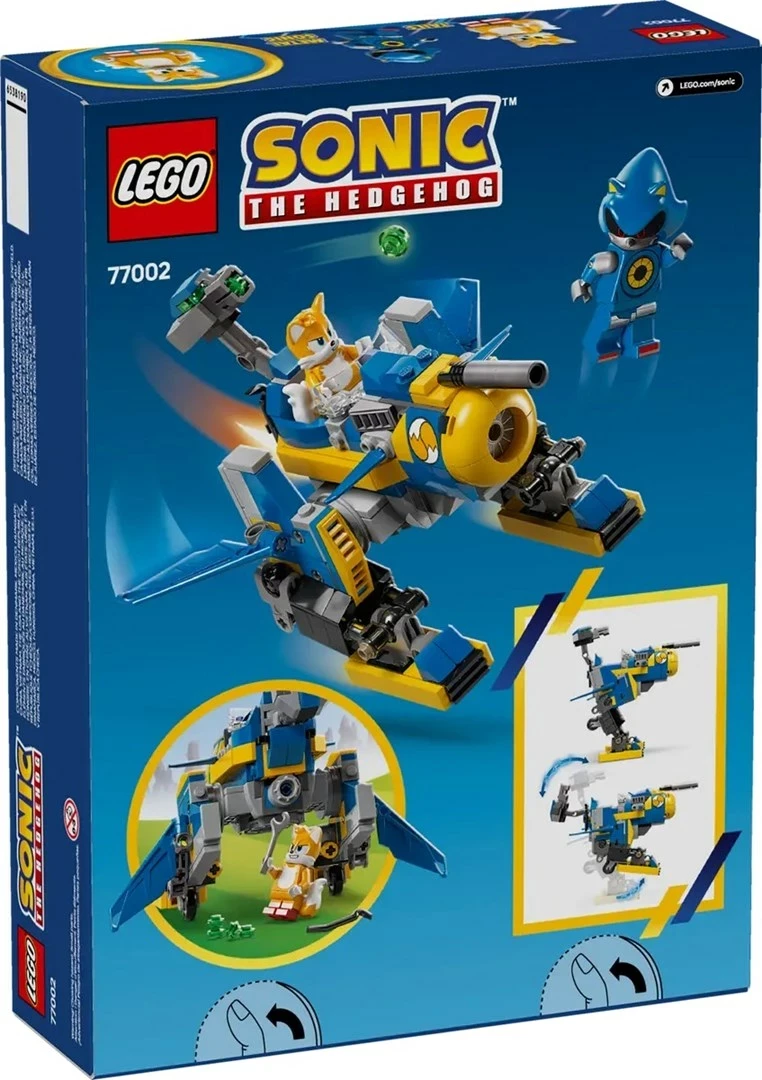 Igralni komplet Cyclone proti Metal Sonic, LEGO Sonic the Hedgehog 77002