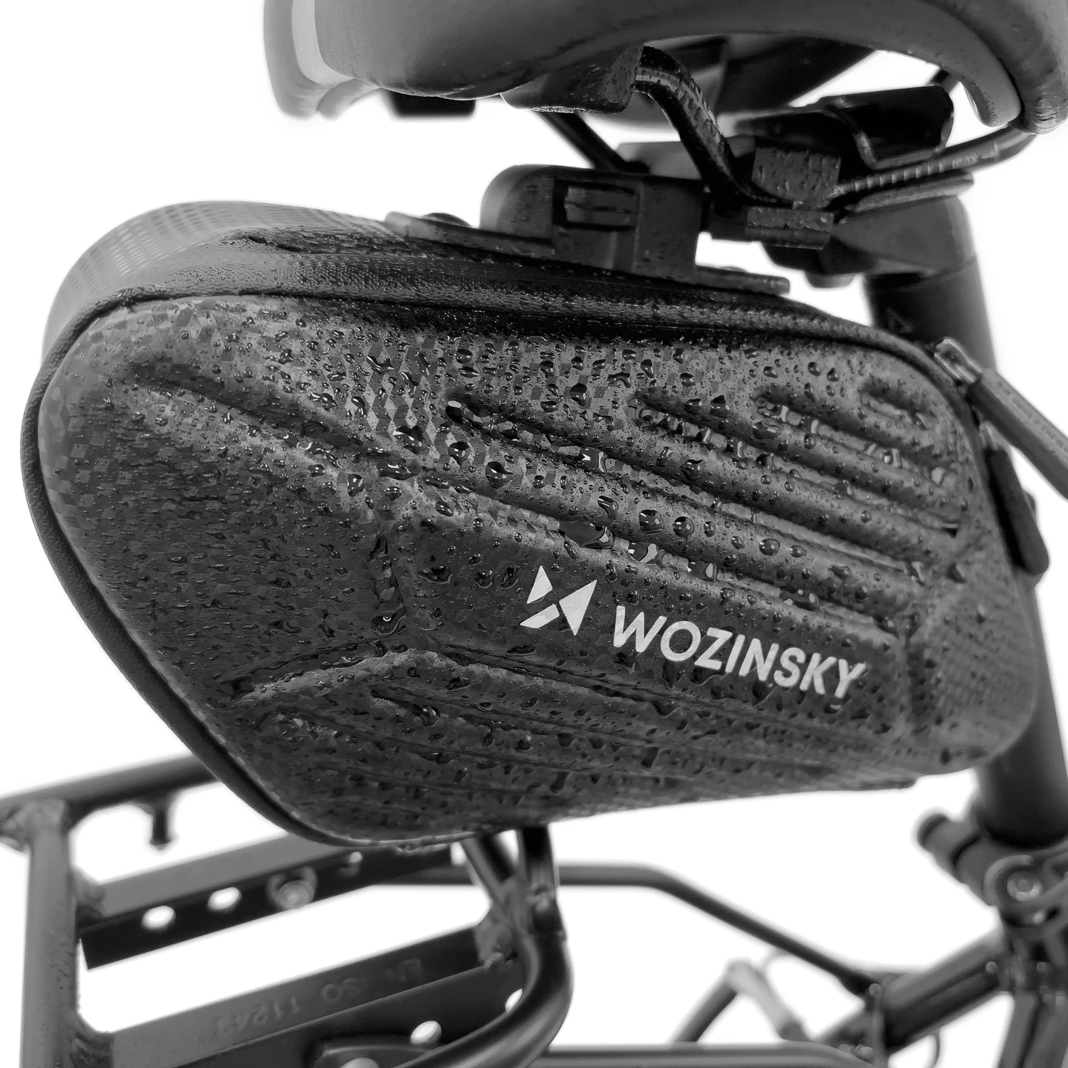Kolesarska torba 1,5 L Wozinsky WBB27BK, črna, vodoodporna