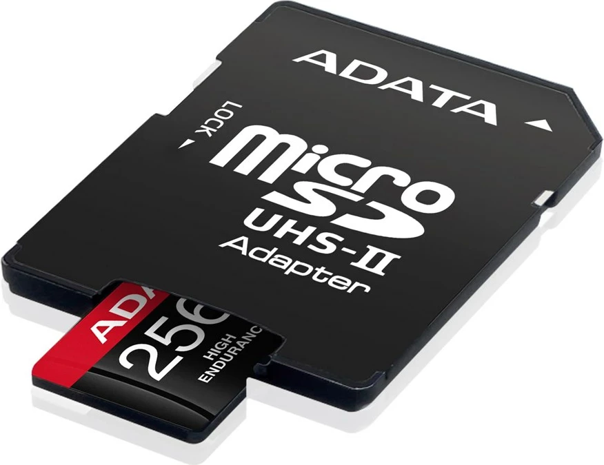 Spominska kartica MicroSDXC, 256 GB, UHS-I Class 10, črna, ADATA AUSDX256GUI3V30SHA2-RA1
