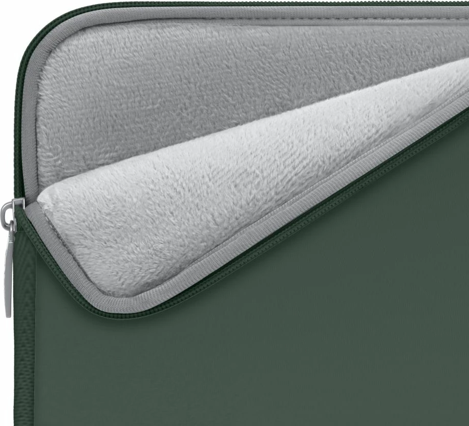 Ovitek za prenosnik 13-14 inč Tech-Protect NeoSlim z vrečko za dodatke, zelen