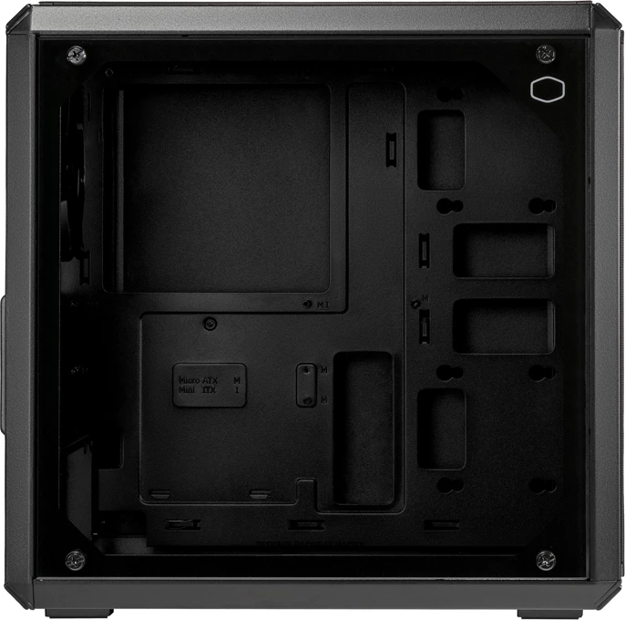 Micro ATX/Mini-ITX ohišje z zaslonom iz kaljenega stekla Cooler Master MasterBox Q300L, črno