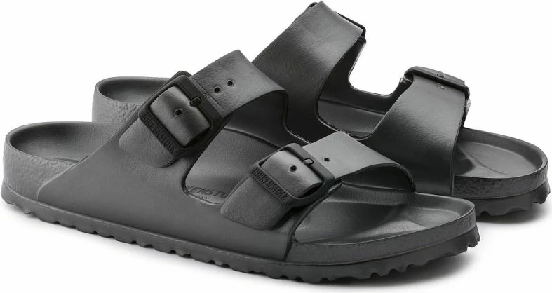 Flip-flopi, grafit — Birkenstock Arizona Eva W 1001498
