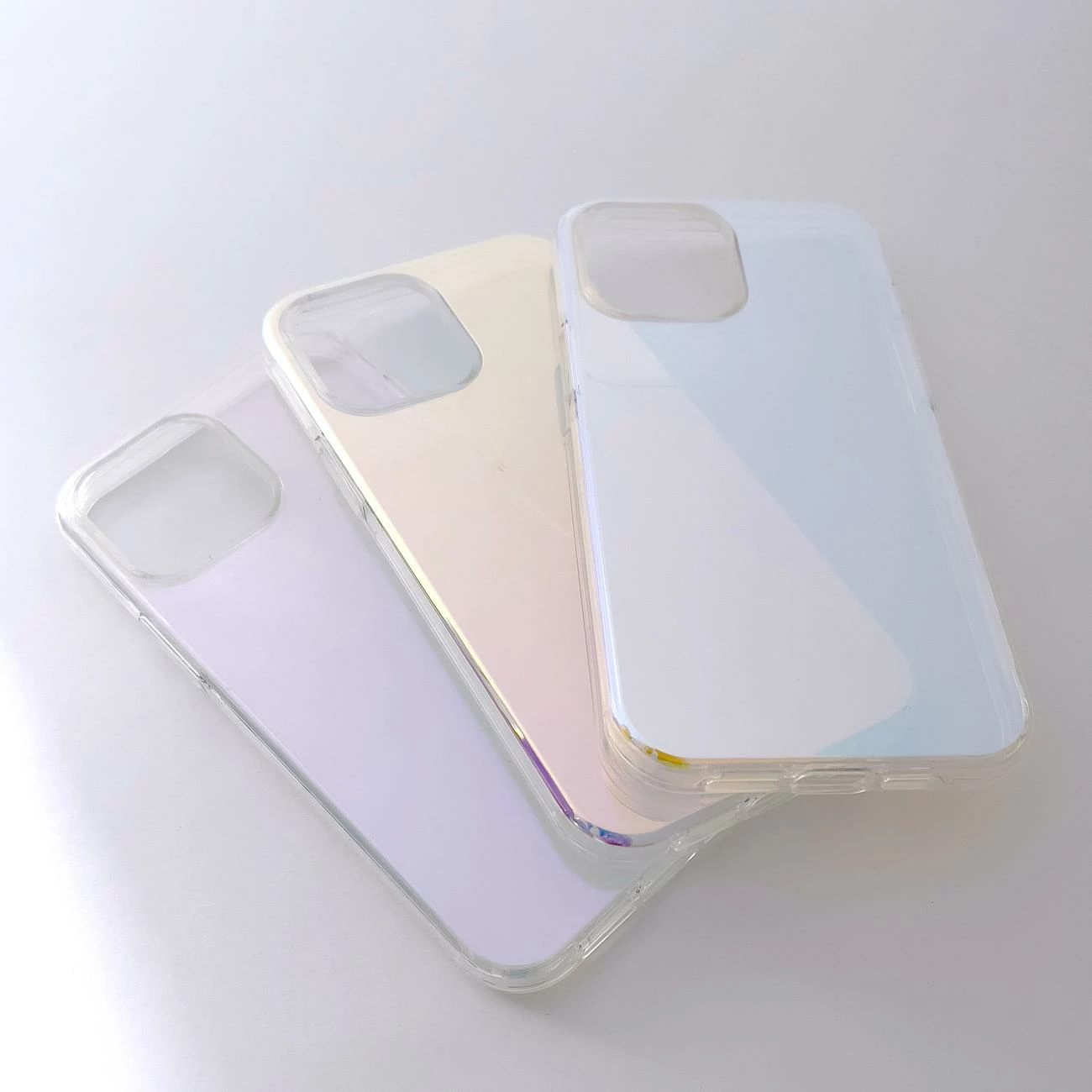 Ovitek za telefon Hurtel Aurora Case za iPhone 12 Pro Max, gel neon, zlata