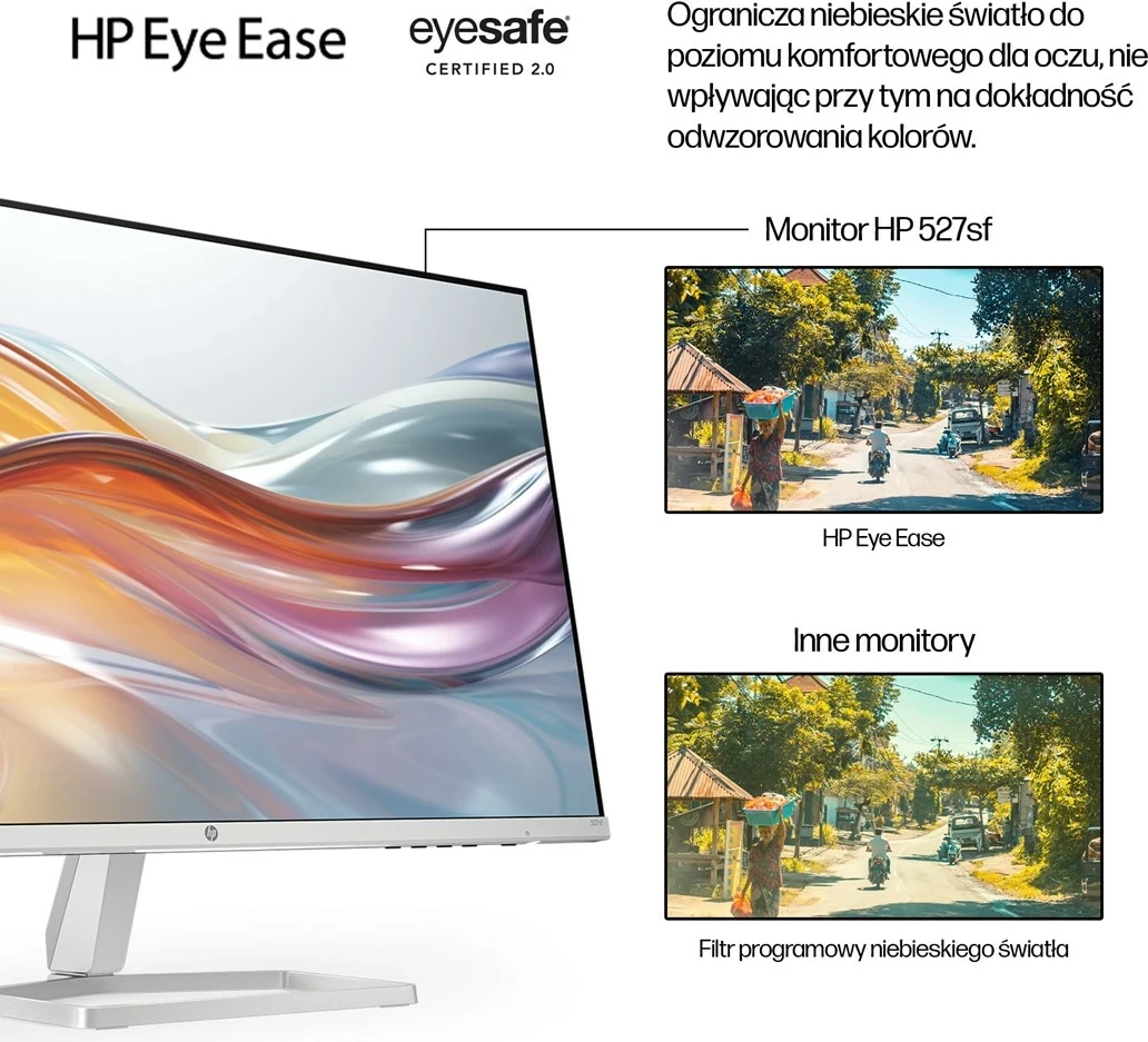 LED IPS monitor 27" 527sf, 100 Hz, srebrn - HP