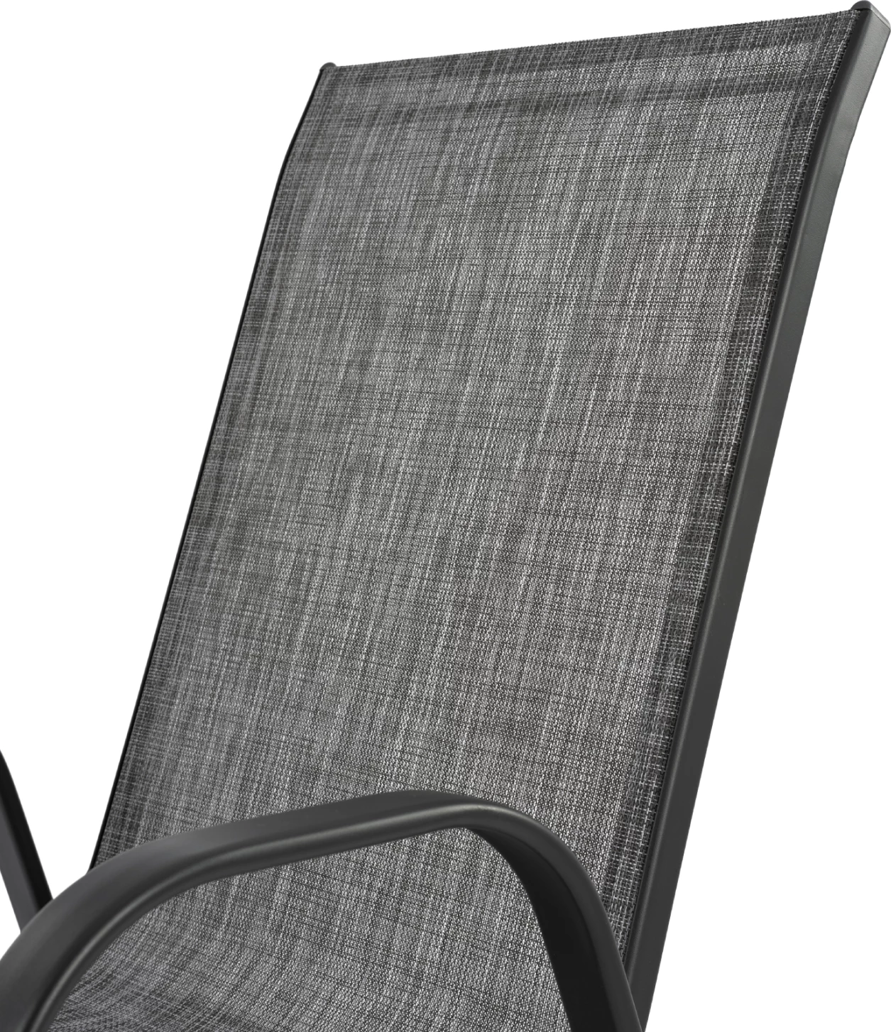Zunanja naslanjača LEON FH5000.01 sivo kovinsko ogrodje-siva tekstilena 54x70x93Hcm