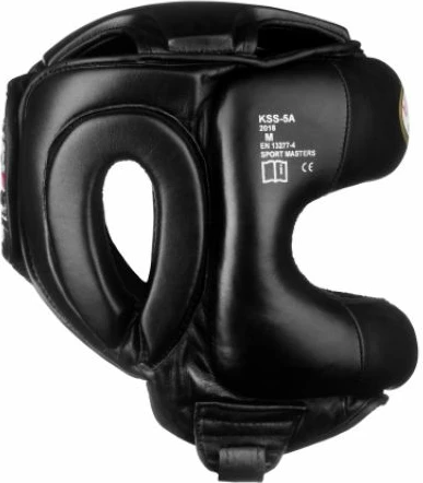 Boksarska čelada, Masters, črna