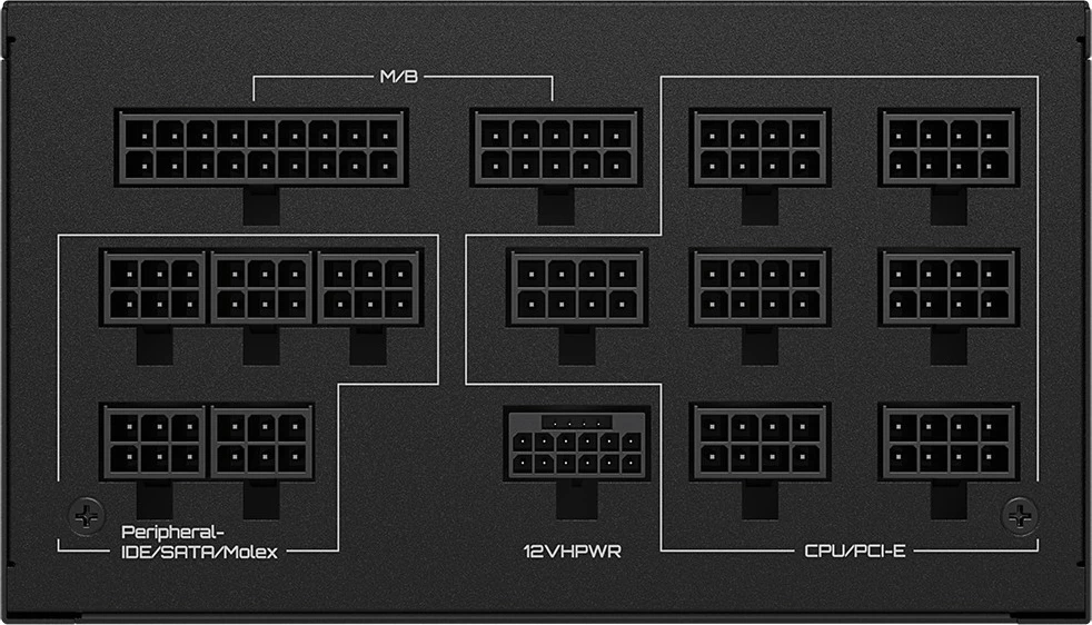 Napajalnik Gigabyte UD1300GM PG5, 1300 W, 80 PLUS Gold