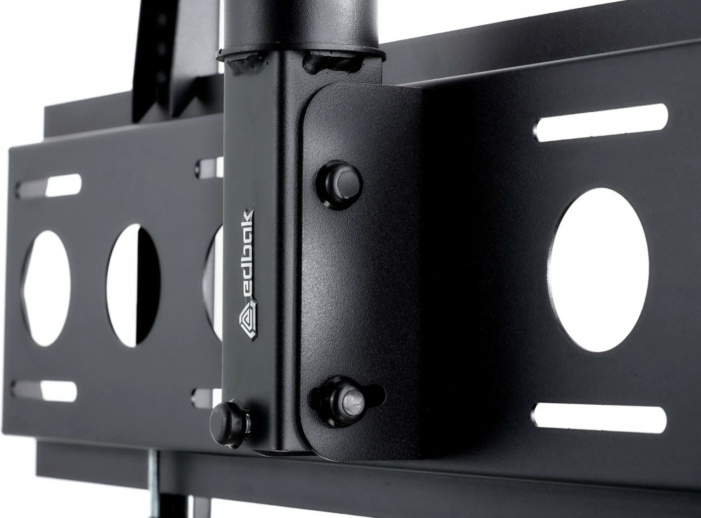 Stropni nosilec za monitorje/TV Edbak CMS21, 40-75 inč, VESA 100x100-600x400, 60 kg, črn