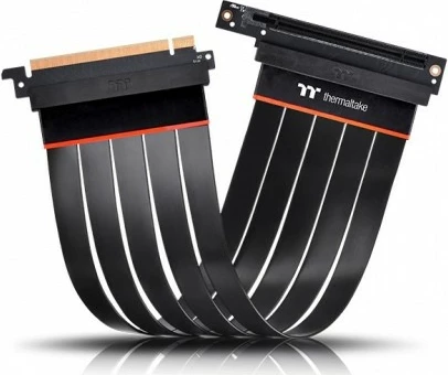 Podaljševalni kabel PCI-E 4.0 x16, 300 mm, 90°, črn Thermaltake TT Premium