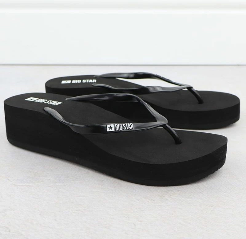 Papuce za ženske Big Star, črne