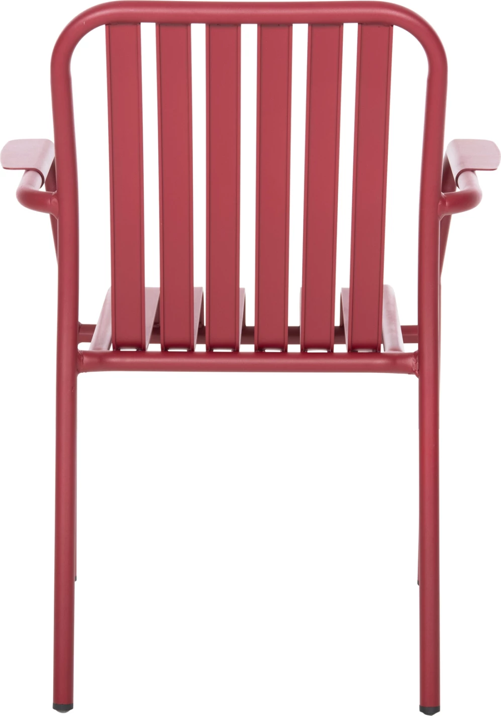 Aluminijasti naslanjač RACHEL FH6088.05 rdeč 63x58x85Hcm