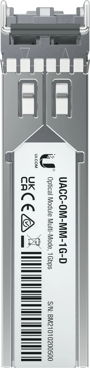 Optični optični modul (SFP) Ubiquiti UACC-OM-MM-1G-D-2, 1250 Mbit/s, LC, nerjaveče jeklo