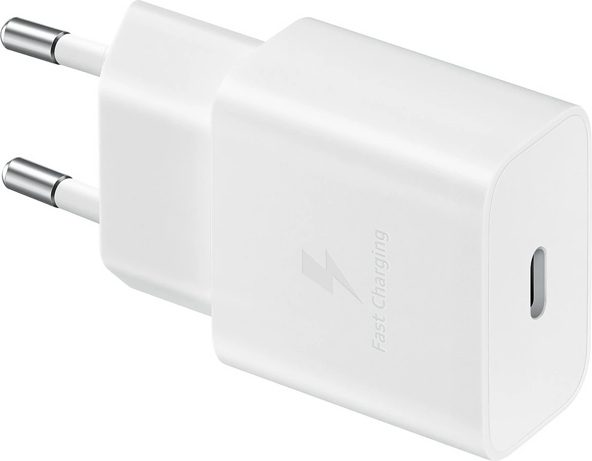 Hitri polnilnik 15 W USB Type-C, Samsung EP-T1510NWEGEU, bel