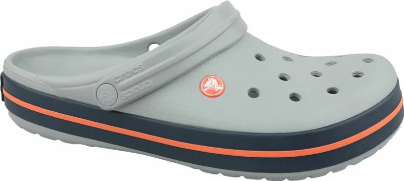 Sandali Crocs Crocband za moške in ženske, siva/srebrna