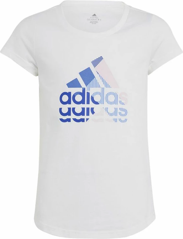 Otroška majica adidas, bela
