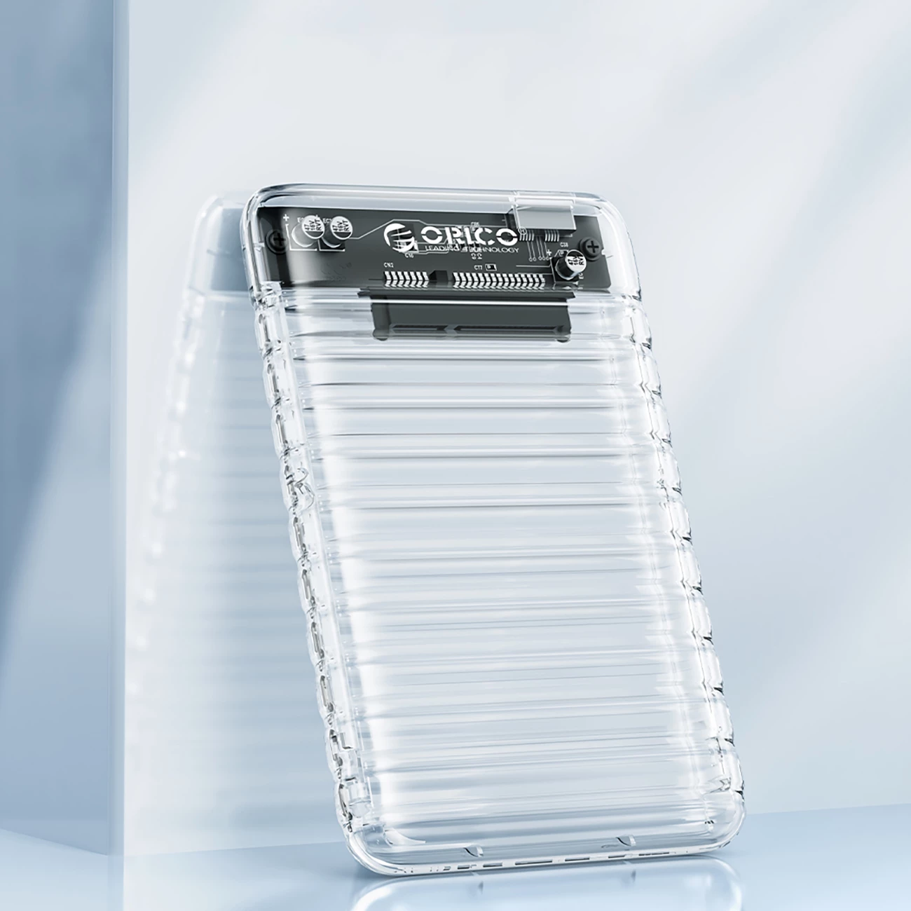 Računalniško ohišje za 2,5'' HDD/SSD, USB Micro-B, 5 Gb/s, prozorno Orico 2139U3-V1