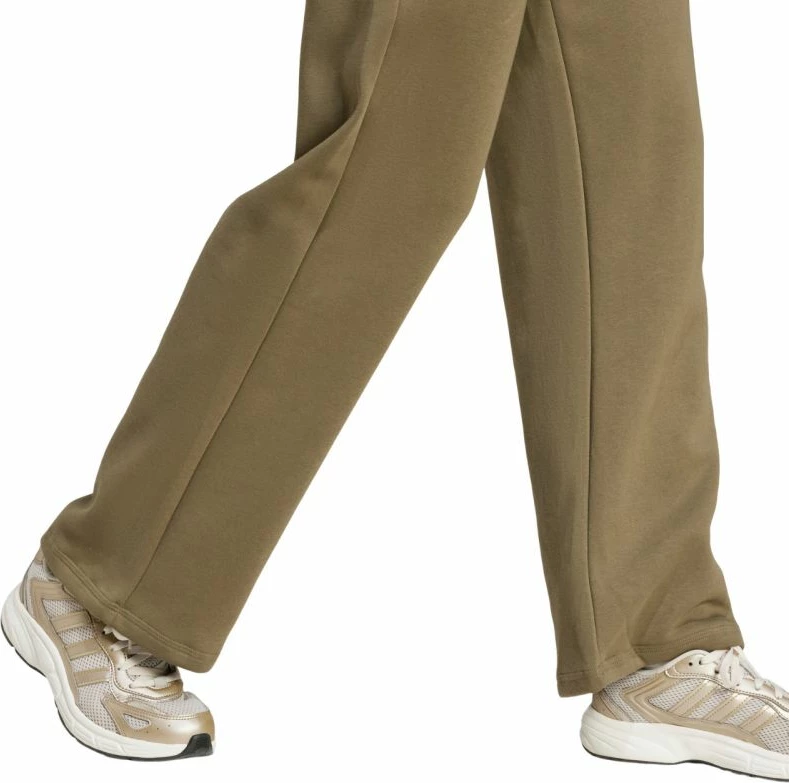 Prosto-krojene hlače adidas ženske, zelene