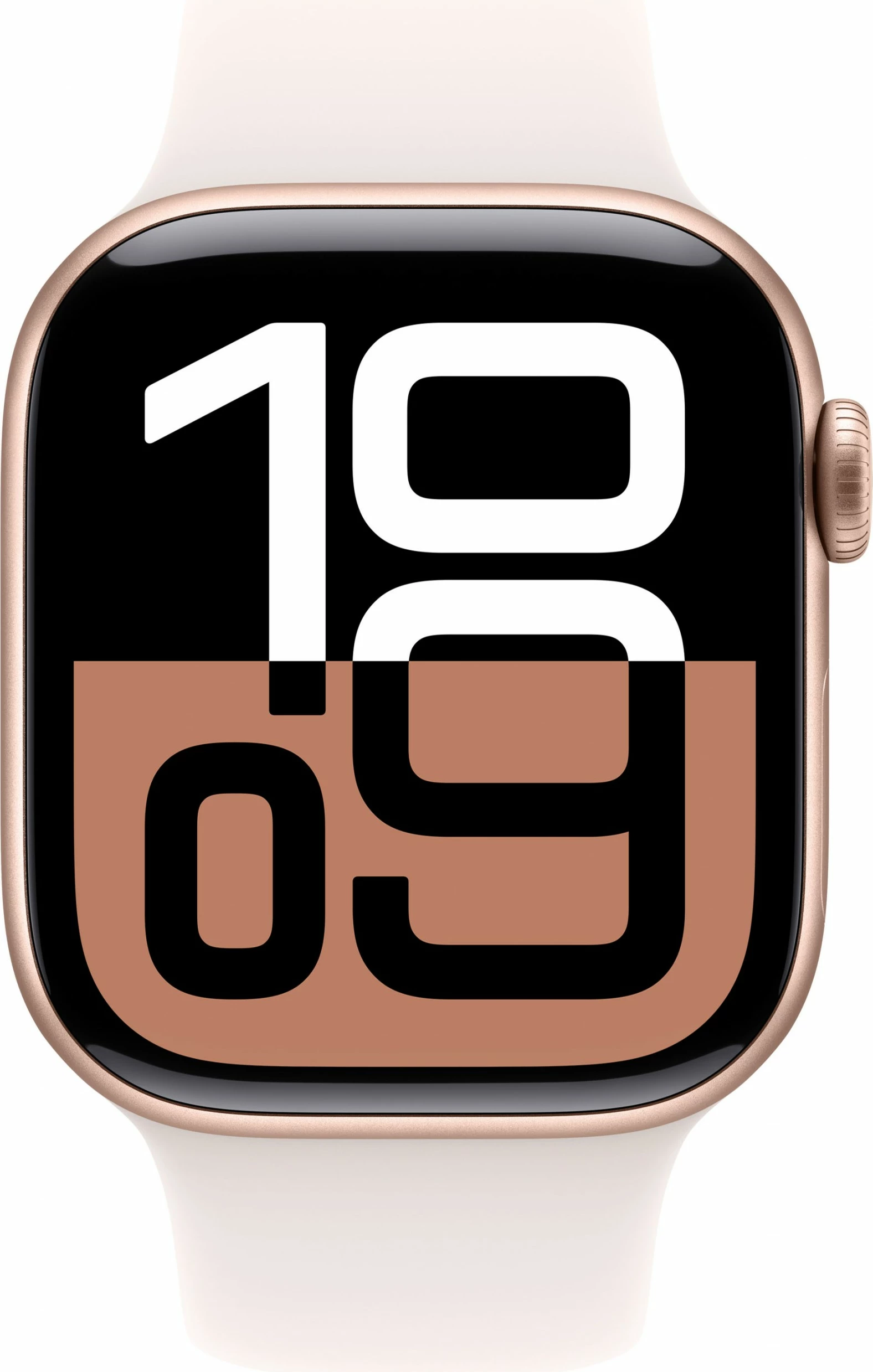 Pametna ura Apple Watch Series 10 GPS 42mm 64 GB, rožnato zlata