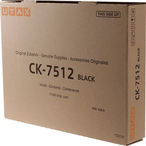 Toner kartuša, črna, zmogljivost 35.000 strani, standardna velikost - Utax CK-7512 1T02V70UT0