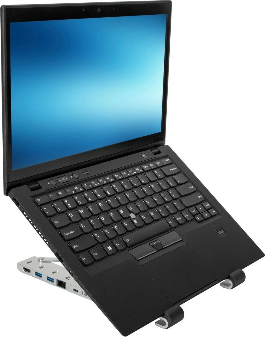 Prenosna stojala in dok Targus D Portable Stand and Dock, USB-C, 15,6 inch, srebrna