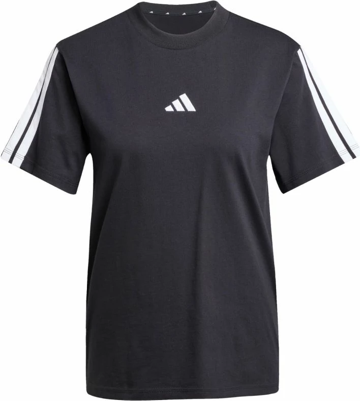 Majica Essentials 3-Stripes adidas, črna, ženska