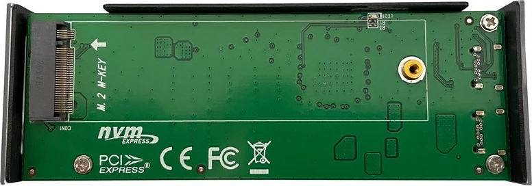 Zunanja ohišje za SSD LC-Power LC-M2-C-NVME-2X2, M.2, PCI Express, USB 3.2 Gen 2x2, črno