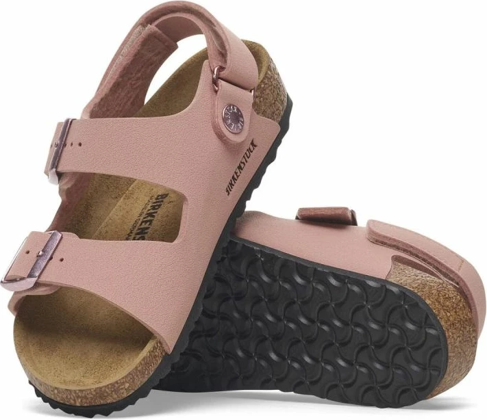 Otroške sandale, Birkenstock Milano, rožnate