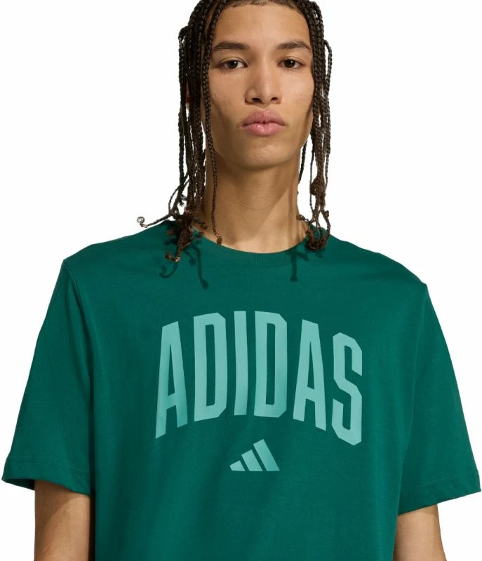 Majica Collegiate Lineage adidas za moške, zelena
