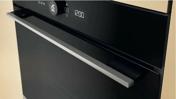 Električna pečica 73 L, Whirlpool WOI5S8HM1SXA, črno/inoX