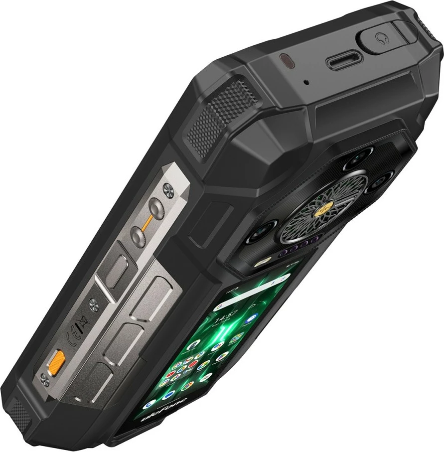 Pametni telefon odporen Ulefone Armor 33 Pro 5G, 16/512GB, črn