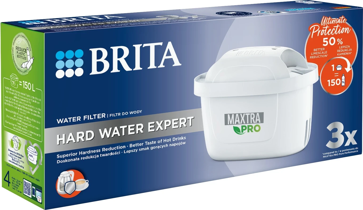 Filtri za trdo vodo Brita Maxtra Pro, 3 kosi